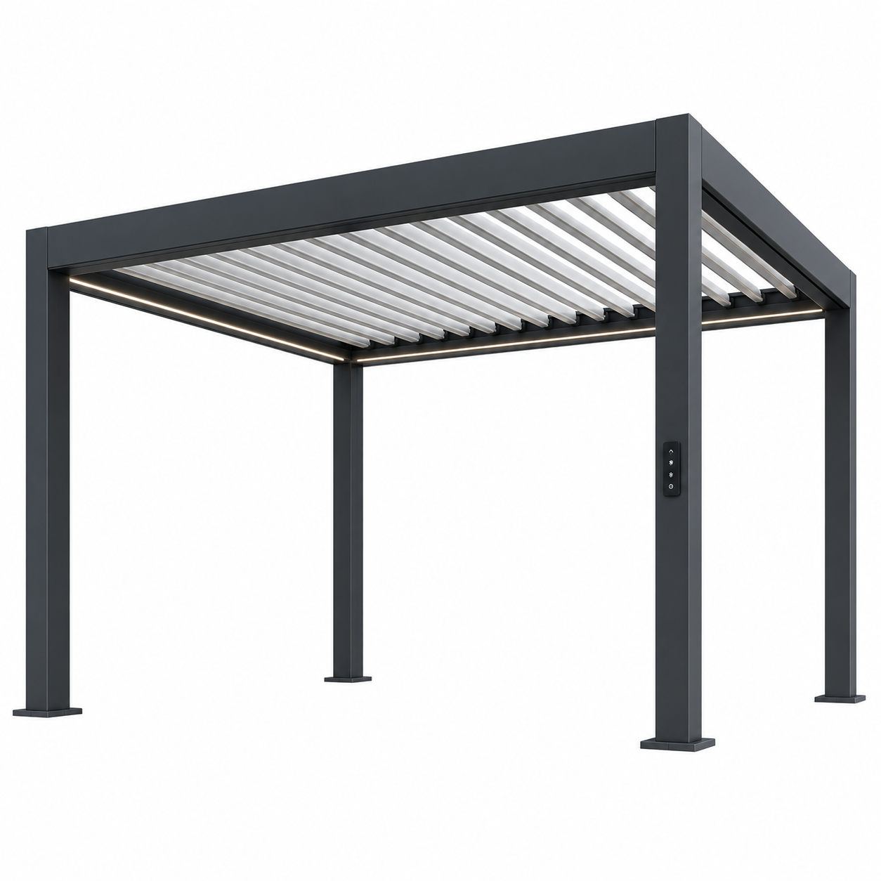 Pergola bioclimatica con lamelle orientabili Verona